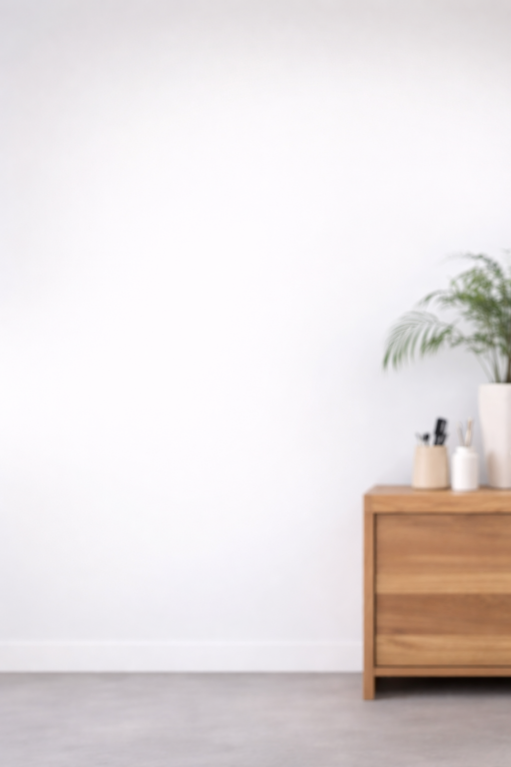 Minimal salon interior background